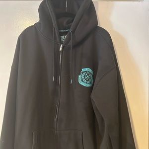 DIXXON zip up hoodie sweatshirt